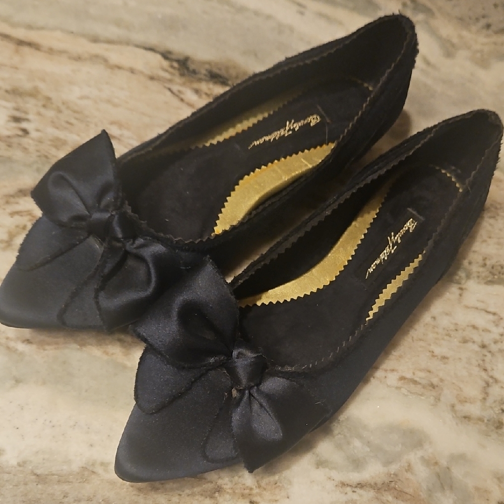 Beverly Feldman Flats -9 Dark Blue